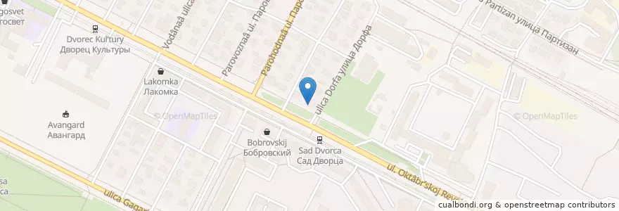 Mapa de ubicacion de Музыкалка 1 en Rusia, Distrito Federal Central, Óblast De Moscú, Коломенский Городской Округ.