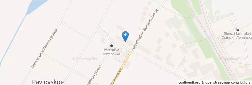 Mapa de ubicacion de Павловская сельская библиотека en Russland, Föderationskreis Zentralrussland, Oblast Moskau, Городской Округ Домодедово.