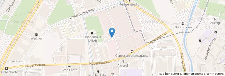 Mapa de ubicacion de Live en Schweiz/Suisse/Svizzera/Svizra, Zürich, Bezirk Zürich, Zürich.