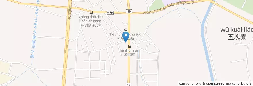 Mapa de ubicacion de 長逸小兒科診所 en Tayvan, 臺南市, 安南區.