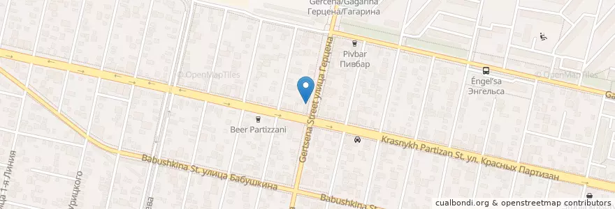 Mapa de ubicacion de Автомойка en Russland, Föderationskreis Südrussland, Region Krasnodar, Городской Округ Краснодар.