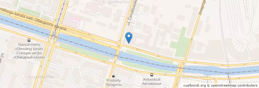 Mapa de ubicacion de АНТОНИО en 俄罗斯/俄羅斯, Северо-Западный Федеральный Округ, 列宁格勒州, Санкт-Петербург.