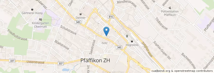 Mapa de ubicacion de Haus H7 en Switzerland, Zurich, Bezirk Pfäffikon, Pfäffikon.