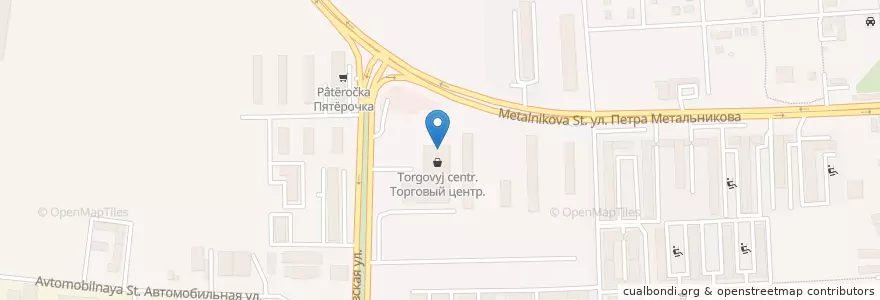 Mapa de ubicacion de McDonald's en Russia, South Federal District, Krasnodar Krai, Krasnodar Municipality.