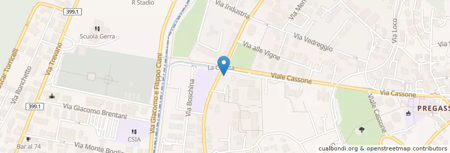 Mapa de ubicacion de Clinica Viarnetto en Швейцария, Тичино, Лугано, Lugano.