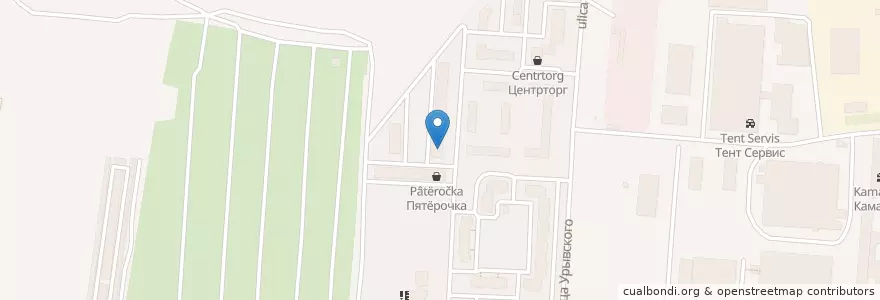 Mapa de ubicacion de Магнит Аптека en Rusland, Centraal Federaal District, Oblast Voronezj, Городской Округ Воронеж.