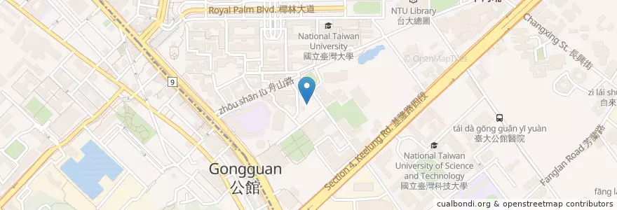 Mapa de ubicacion de 肯德基 en Tayvan, 新北市, Taipei.