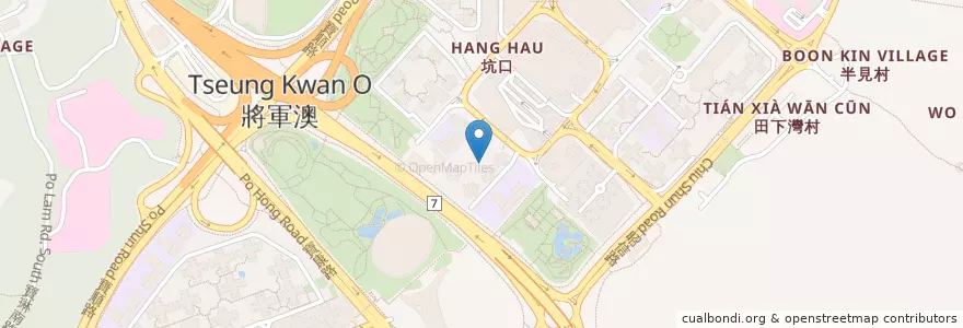 Mapa de ubicacion de Doris Chui School of Ballet en Китай, Гуандун, Гонконг, Новые Территории, 西貢區 Sai Kung District.