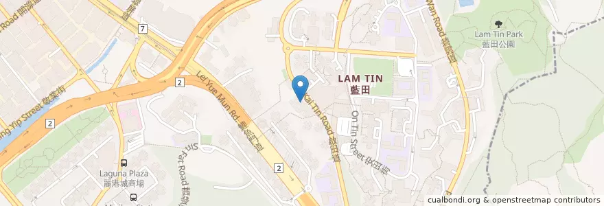 Mapa de ubicacion de Doris Chui School of Ballet en 中国, 广东省, 香港, 九龍, 新界, 觀塘區.