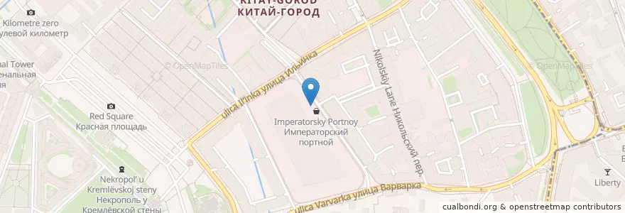 Mapa de ubicacion de Барка en Russia, Distretto Federale Centrale, Москва, Центральный Административный Округ, Тверской Район.