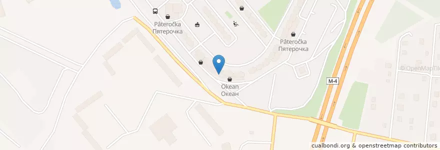 Mapa de ubicacion de ЮниВет en Rusia, Центральный Федеральный Округ, Московская Область, Городской Округ Домодедово.