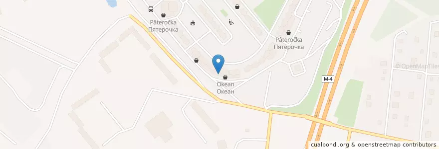 Mapa de ubicacion de Семейная стоматология en Rusland, Centraal Federaal District, Oblast Moskou, Городской Округ Домодедово.