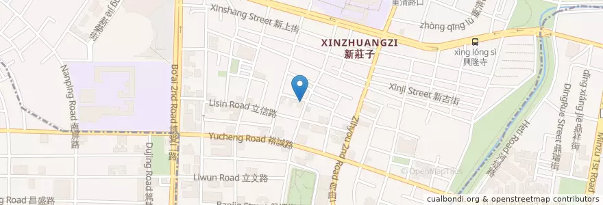 Mapa de ubicacion de 鴨肉嫂 en Tayvan, Kaohsiung, 左營區.
