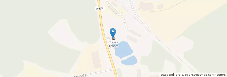 Mapa de ubicacion de Трасса en روسیه, Центральный Федеральный Округ, استان مسکو, Богородский Городской Округ.