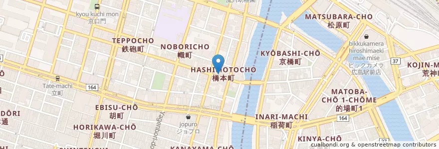 Mapa de ubicacion de みっちゃん en Japan, 広島県, Hiroshima, 南区.