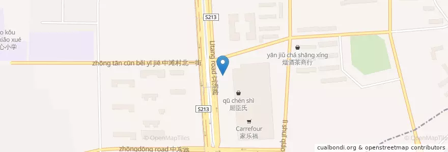 Mapa de ubicacion de 必胜客 en Китай, Пекин, Хэбэй, Район Чанпин.