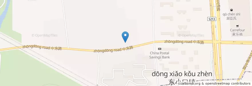 Mapa de ubicacion de 东小派出所 en 中国, 北京市, 河北省, 昌平区.