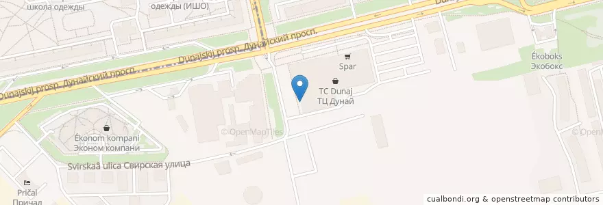 Mapa de ubicacion de KK CYBORG en ロシア, 北西連邦管区, レニングラード州, サンクト ペテルブルク, Московский Район, Округ Гагаринское.