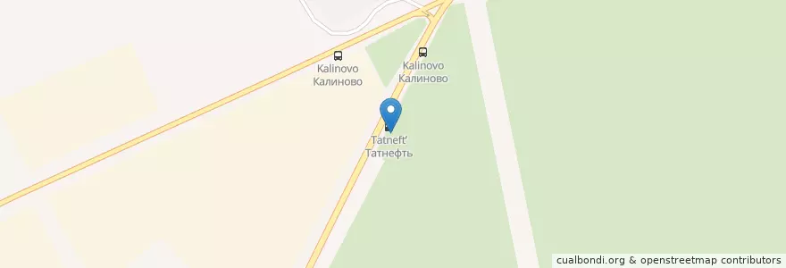 Mapa de ubicacion de Татнефть en Rusia, Центральный Федеральный Округ, Московская Область, Городской Округ Серпухов.