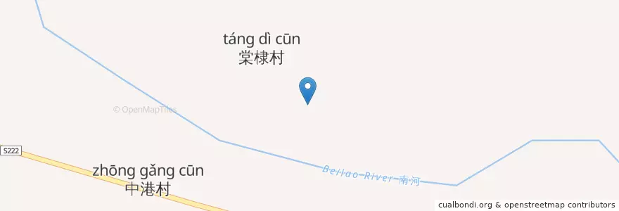 Mapa de ubicacion de 水口乡 en 中国, 江西省, 宜春市, 靖安县 (Jing'an), 高湖镇.