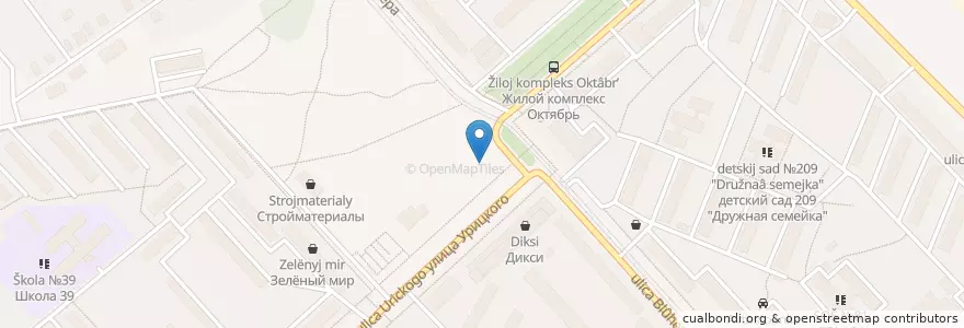 Mapa de ubicacion de Ozon Box en Russia, Distretto Federale Centrale, Oblast' Di Jaroslavl', Ярославский Район, Городской Округ Ярославль.