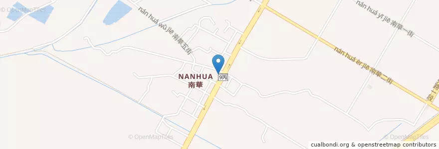 Mapa de ubicacion de Gogoro 電池交換站 en تایوان, 臺灣省, هوالاین, 吉安鄉.