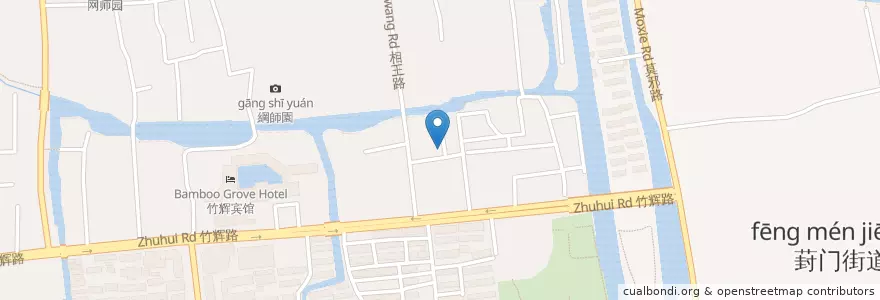 Mapa de ubicacion de 双塔街道 en Çin, Suzhou, Jiangsu, 姑苏区, 双塔街道.