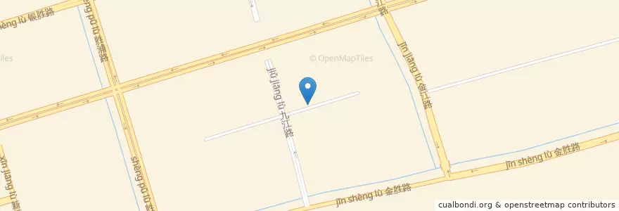 Mapa de ubicacion de 胜浦街道 en Çin, Suzhou, Jiangsu, 胜浦街道, 姑苏区, 苏州工业园区.