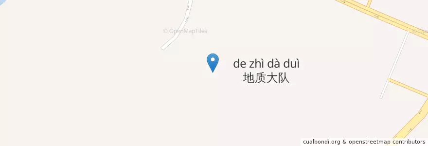 Mapa de ubicacion de 地质大队 en 中国, 江西省, 吉安市, 新干县 (Xin'gan), 金川镇, 地质大队.