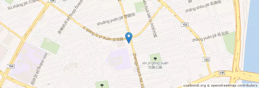Mapa de ubicacion de 海力士 en تایوان, 新北市.