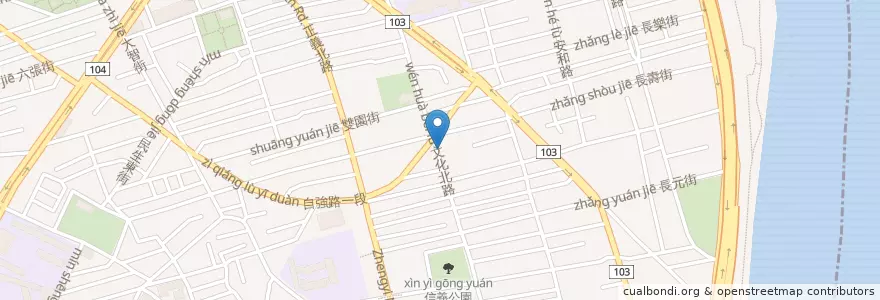 Mapa de ubicacion de 義軒刨冰 en 臺灣, 新北市.