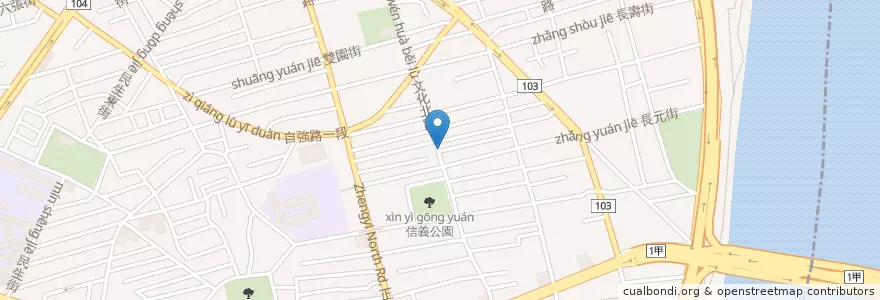 Mapa de ubicacion de 兄妹豆花 en 台湾, 新北市.