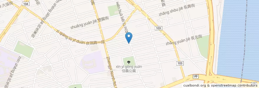 Mapa de ubicacion de 寶神日式涮涮鍋 en Taiwán, Nuevo Taipéi.