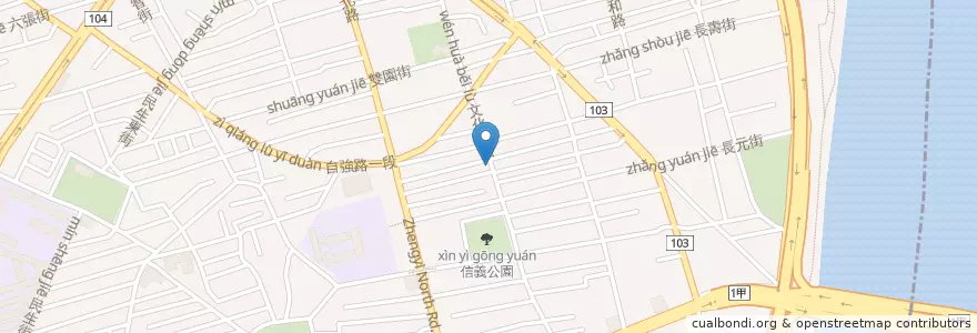 Mapa de ubicacion de 豪美精緻自助餐 en تایوان, 新北市.