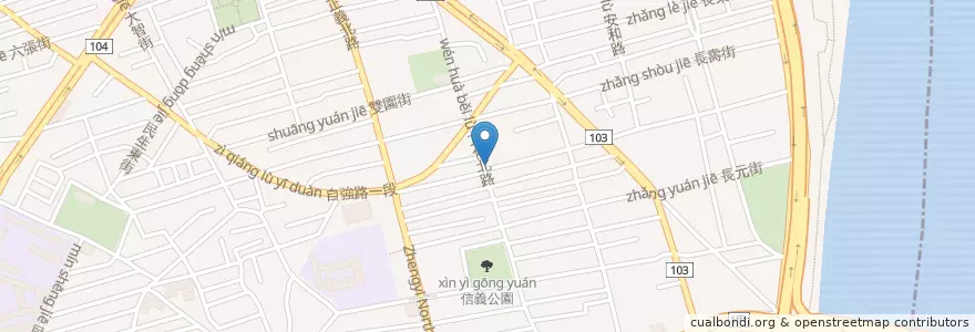 Mapa de ubicacion de 三顧茅廬麻辣滷味 en تایوان, 新北市.