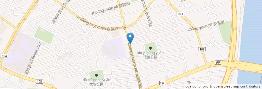 Mapa de ubicacion de 瓦城泰國料理 en 臺灣, 新北市.
