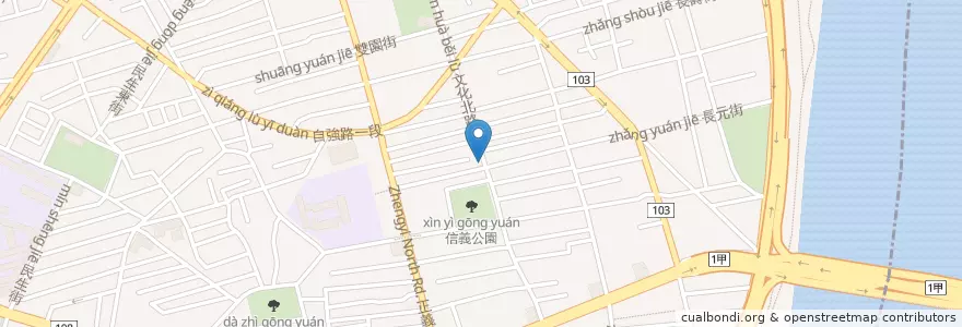 Mapa de ubicacion de 中華飯包 en Taiwan, New Taipei.