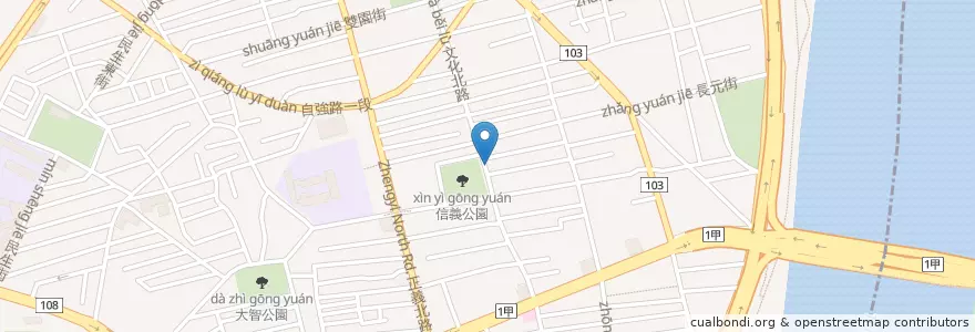 Mapa de ubicacion de 土庫鴨肉富 en 台湾, 新北市.