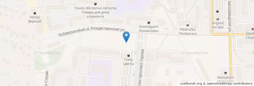 Mapa de ubicacion de Беллер en 러시아, Центральный Федеральный Округ, Московская Область, Городской Округ Балашиха.