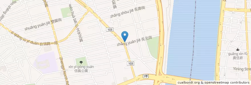 Mapa de ubicacion de 福安宮 en 臺灣, 新北市.