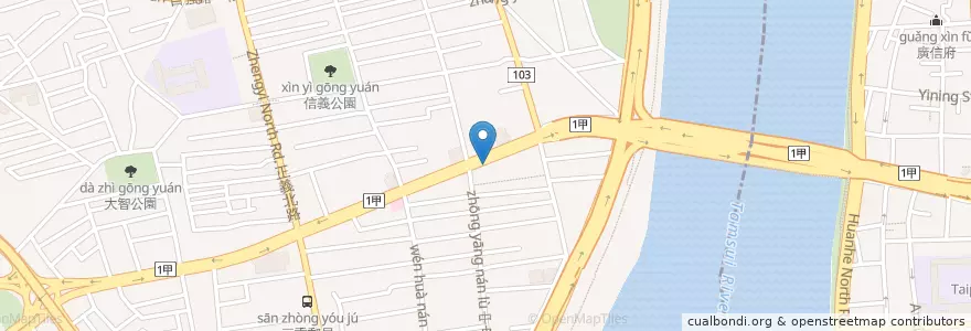 Mapa de ubicacion de 肉多多火鍋 en تايوان, تايبيه الجديدة.