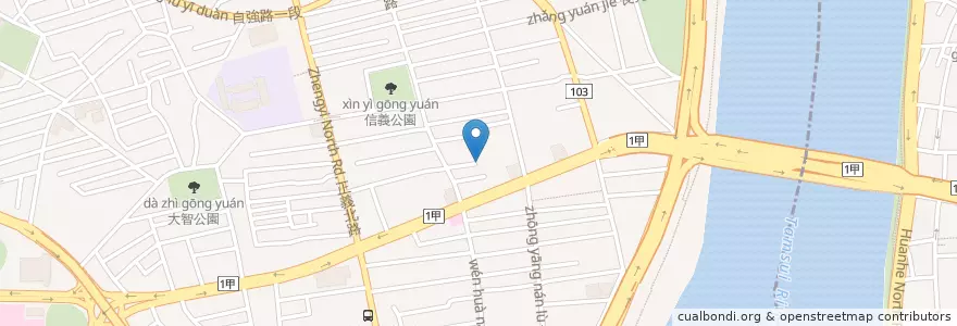 Mapa de ubicacion de 慈惠宮 en Tayvan, 新北市.