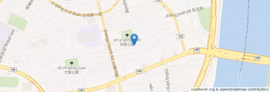Mapa de ubicacion de 上紅小火鍋 en Taïwan, Nouveau Taipei.