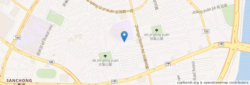 Mapa de ubicacion de 智信診所 en Taiwan, New Taipei.