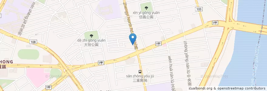 Mapa de ubicacion de 同學匯 KTV en Taïwan, Nouveau Taipei.