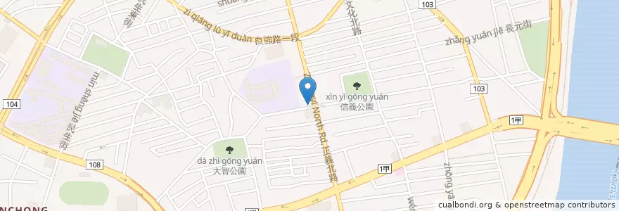 Mapa de ubicacion de 采新婦幼 en Tayvan, 新北市.