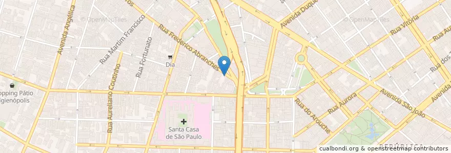 Mapa de ubicacion de Scala Park en Brasilien, Südosten, São Paulo, Região Geográfica Intermediária De São Paulo, Região Metropolitana De São Paulo, Região Imediata De São Paulo, São Paulo.