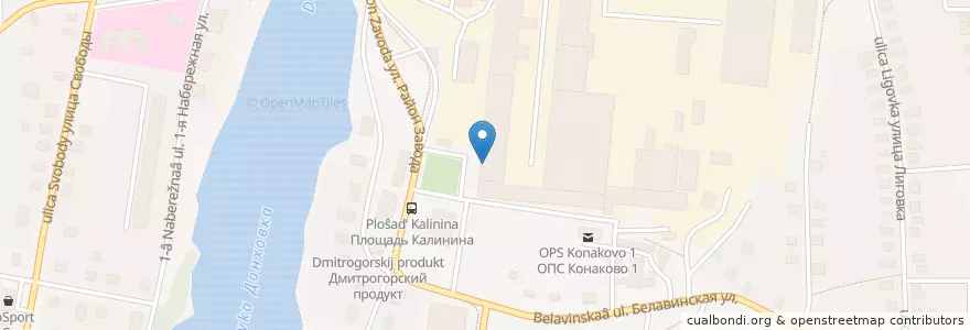 Mapa de ubicacion de Rocketboy en Rusia, Distrito Federal Central, Óblast De Tver, Конаковский Район, Городское Поселение Конаково.