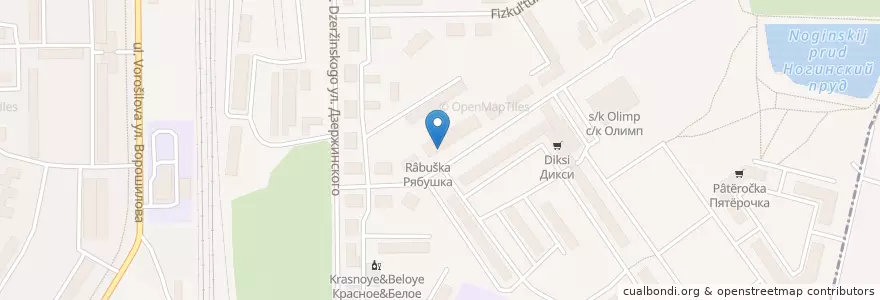 Mapa de ubicacion de СушиВок en Россия, Центральный Федеральный Округ, Московская Область, Городской Округ Серпухов.