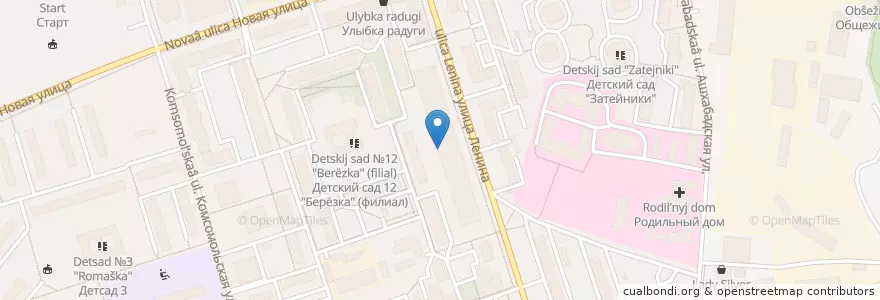 Mapa de ubicacion de Центр "Репетитор" en Rusia, Distrito Federal Central, Óblast De Moscú, Городской Округ Реутов.